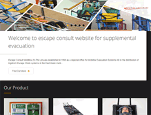 Tablet Screenshot of escapeconsult.com